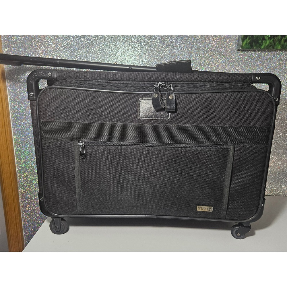 TUTTO 20" Collapsible Spinner Carry-On Healthy Luggage Suitcase Sewing Machine‎